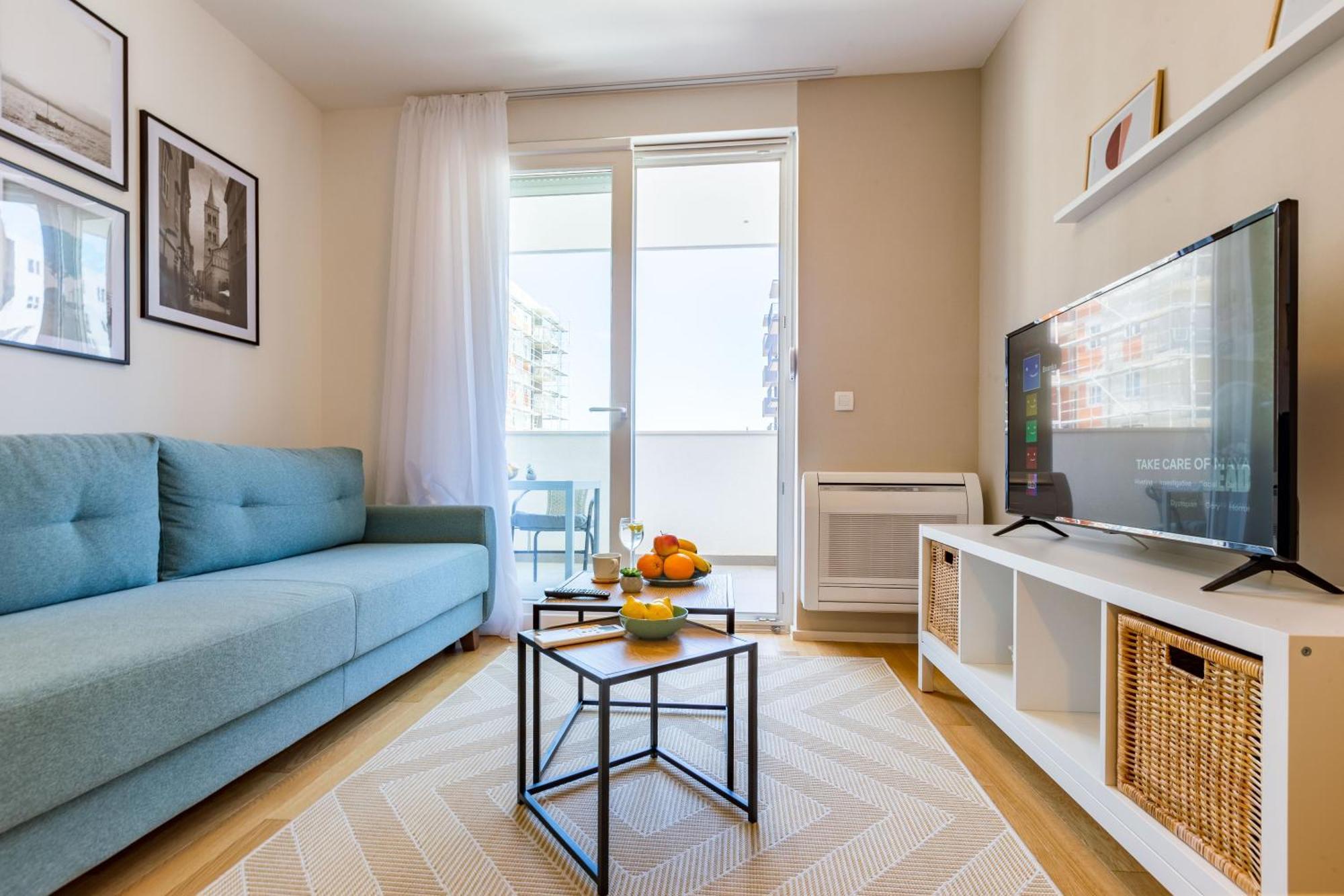 Campanula Apartment With Balcony Zára Kültér fotó