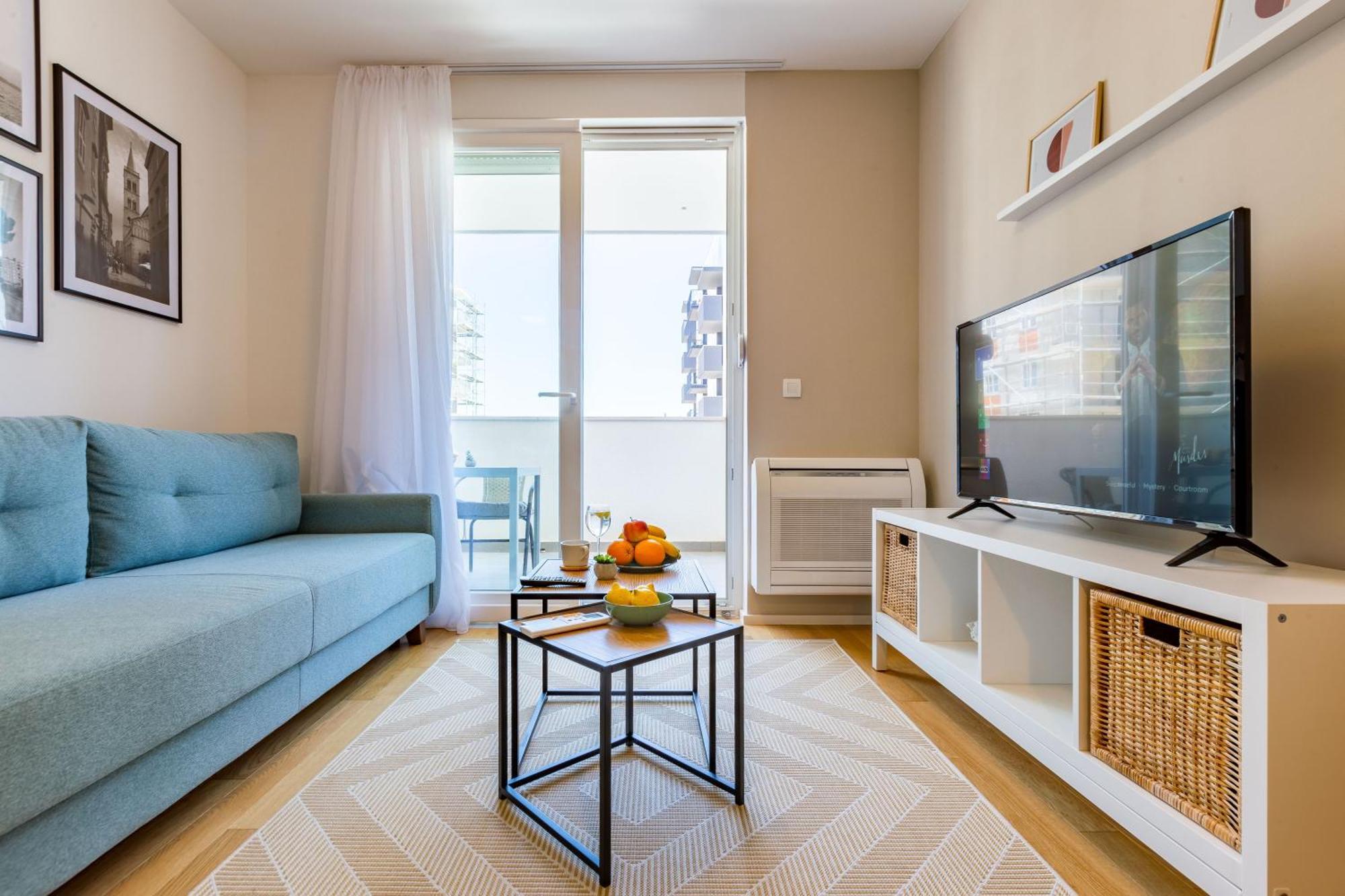Campanula Apartment With Balcony Zára Kültér fotó